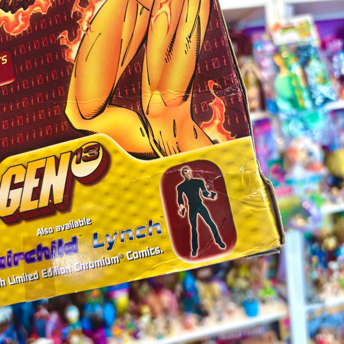 Gen 13: Burnout - 30 cm Poseable Doll Figure (Diamond Comics, Wildstorm, 1999) - PopCultGang