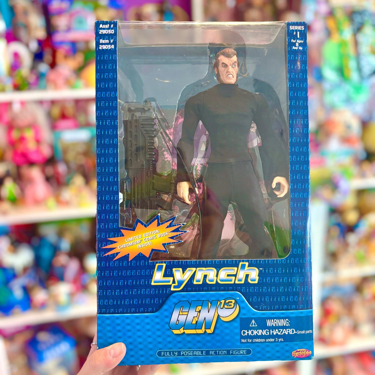 Gen 13: Lynch - 30 cm Poseable Doll Figure (Diamond Comics, Wildstorm, 1999) - PopCultGang