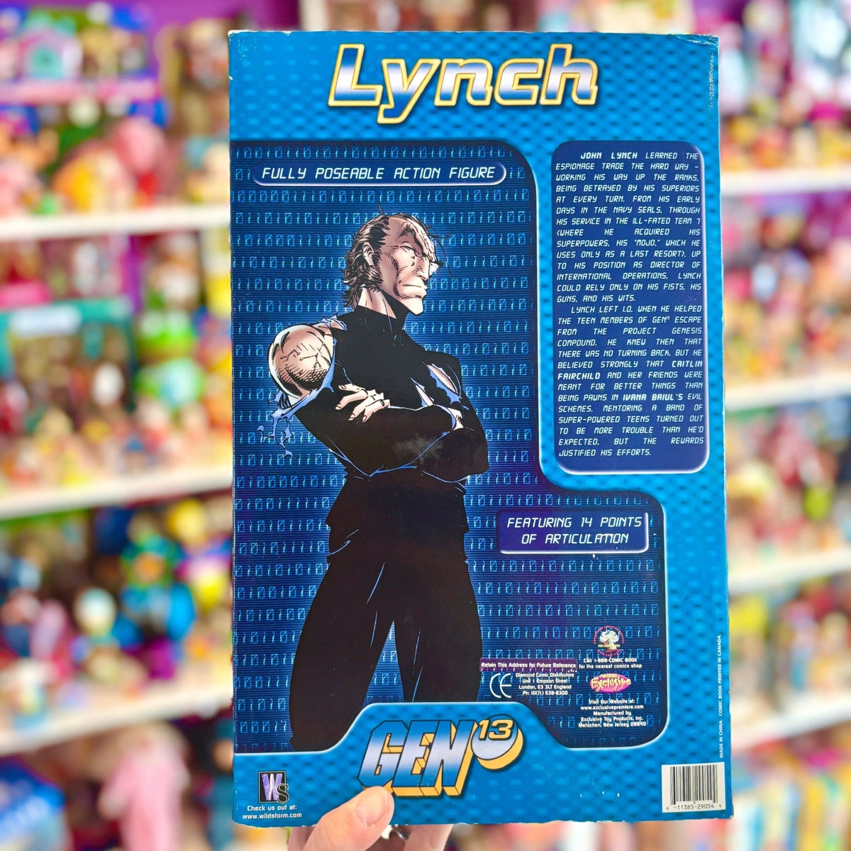 Gen 13: Lynch - 30 cm Poseable Doll Figure (Diamond Comics, Wildstorm, 1999) - PopCultGang