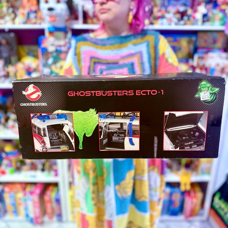 Ghostbusters: Ecto - 1 - Hot Wheels Elite 1:18 Diecast Model Car (NIB, 2011) - PopCultGang