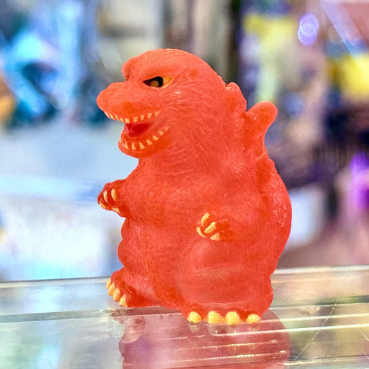 Godzilla: Giant Monsters All Out Attack - "Burning Godzilla" 1998 Finger Puppet Figure (Bandai, 2001) - PopCultGang