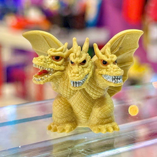 Godzilla: Giant Monsters All Out Attack - "King Ghidorah" Finger Puppet Figure (Bandai, 2001) - PopCultGang
