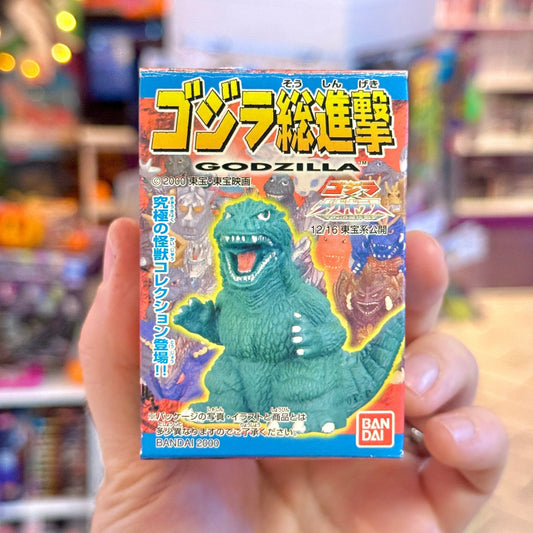 Godzilla: Giant Monsters All Out Attack - Mystery Finger Puppet Figure (Bandai, 2001) - PopCultGang