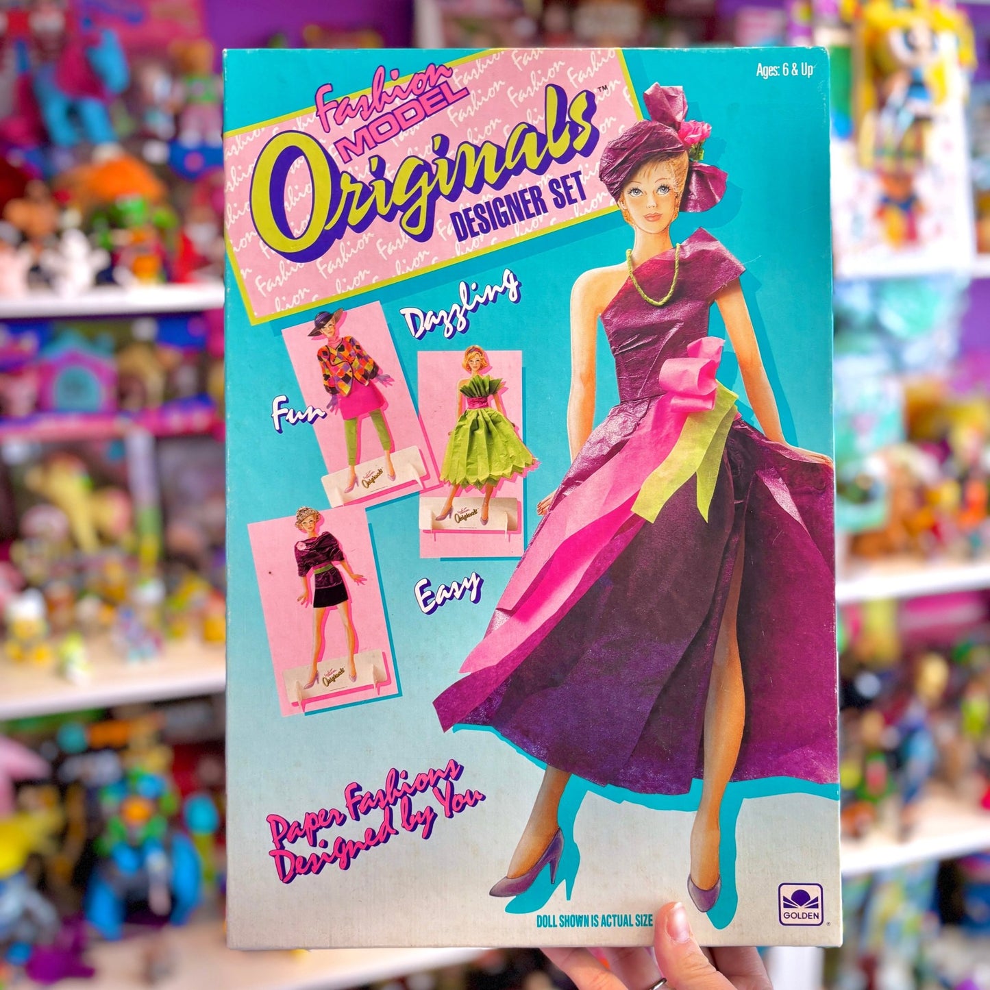 Golden Fashion Model Originals - Arts & Crafts Designer Set (Golden, 1991) - PopCultGang