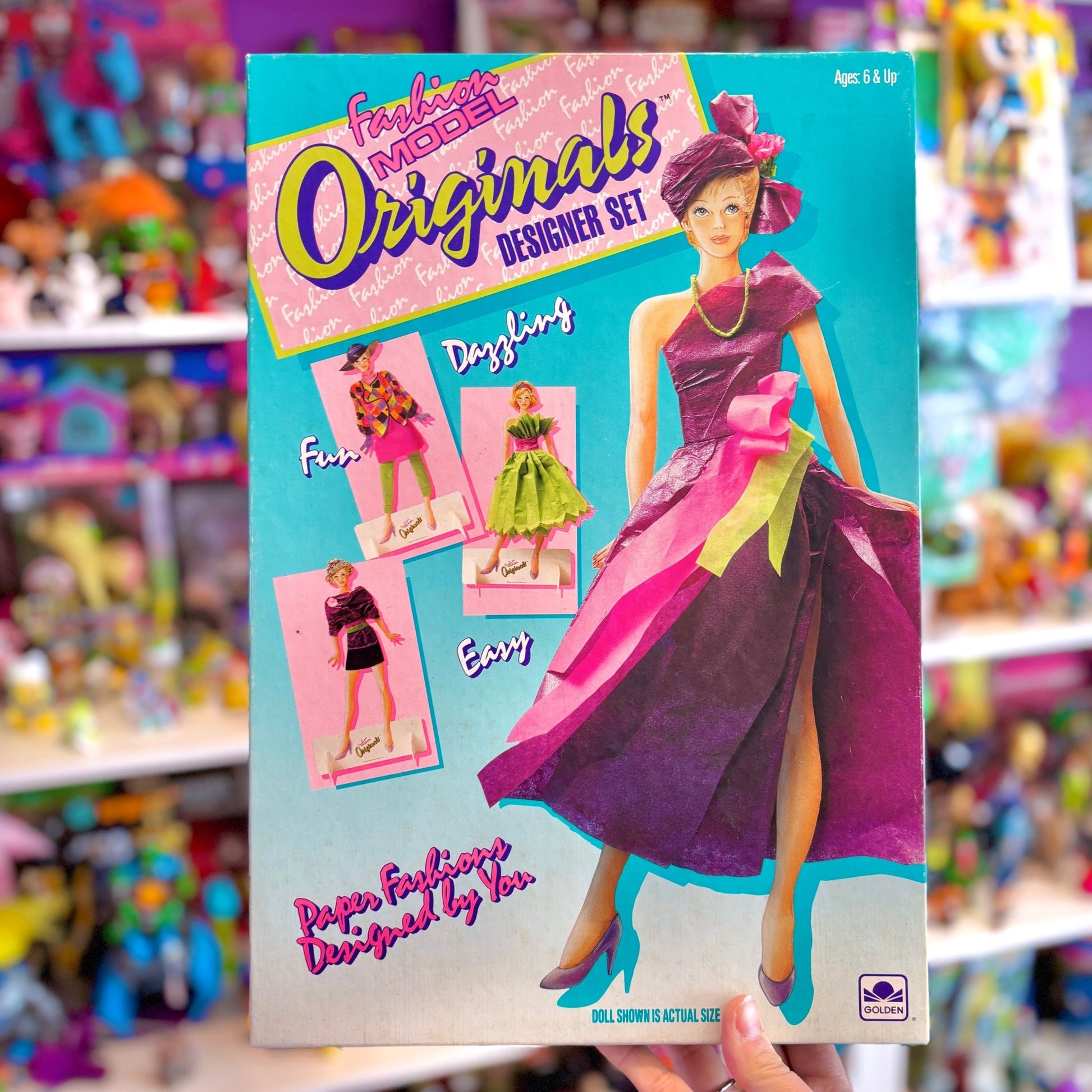 Golden Fashion Model Originals - Arts & Crafts Designer Set (Golden, 1991) - PopCultGang