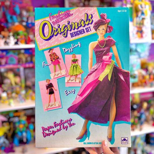 Golden Fashion Model Originals - Arts & Crafts Designer Set (Golden, 1991) - PopCultGang