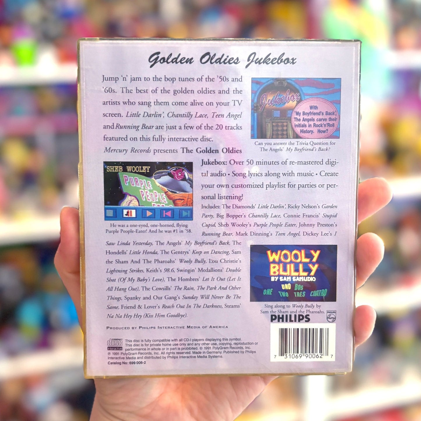 Golden Oldies Jukebox (Phillips CD-I) - PopCultGang