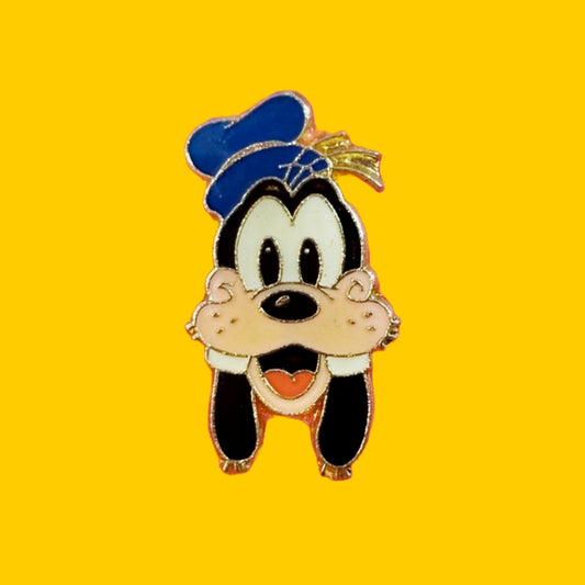 Goofy Head Enamel Pin (Disney, 90s) - PopCultGang