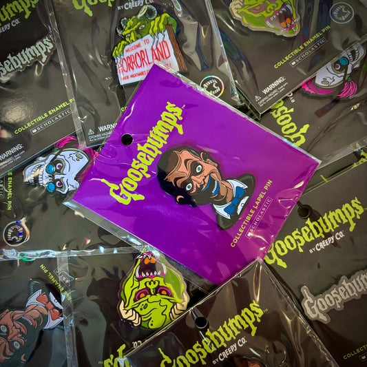 Goosebumps Enamel Pins (Creepy Co.) - PopCultGang