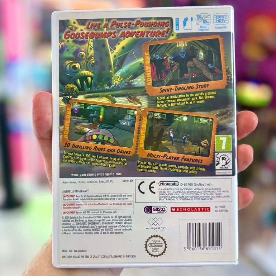 Goosebumps: Horrorland (Wii) - PopCultGang