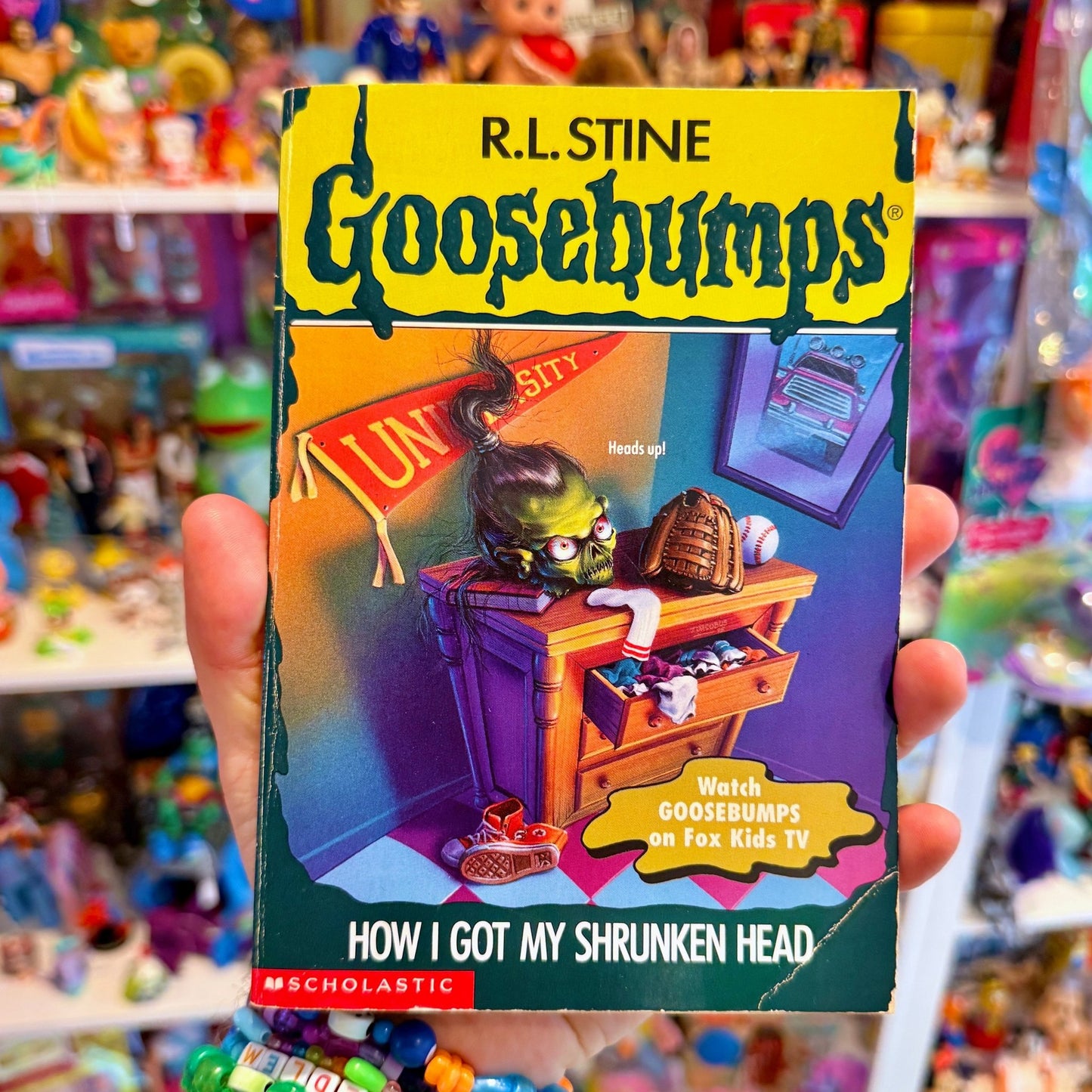 Goosebumps: How I Got My Shrunken Head 39 (English book, 90s) - PopCultGang