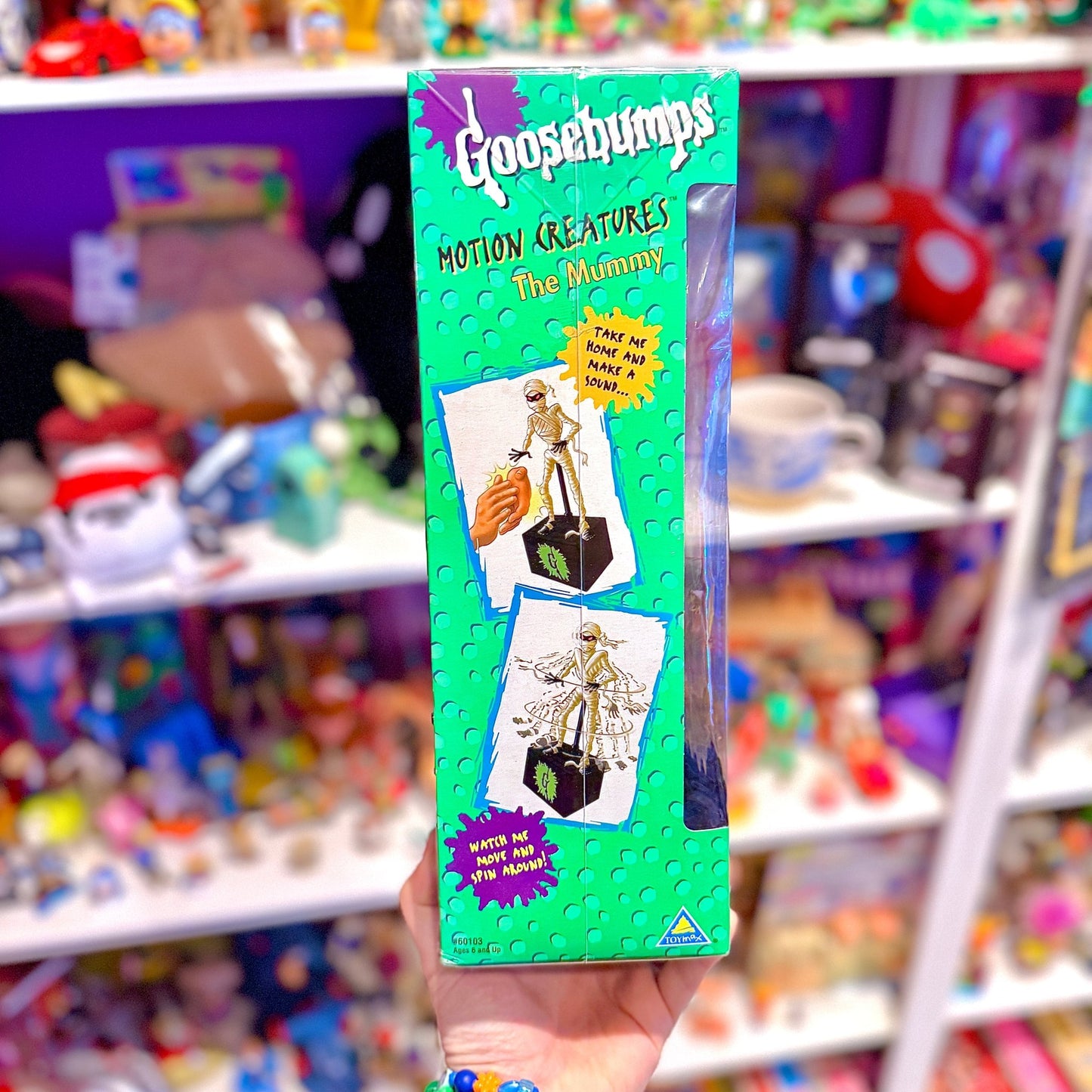 Goosebumps: Motion Creatures - The Mummy Moving Action Figure (90s) - PopCultGang