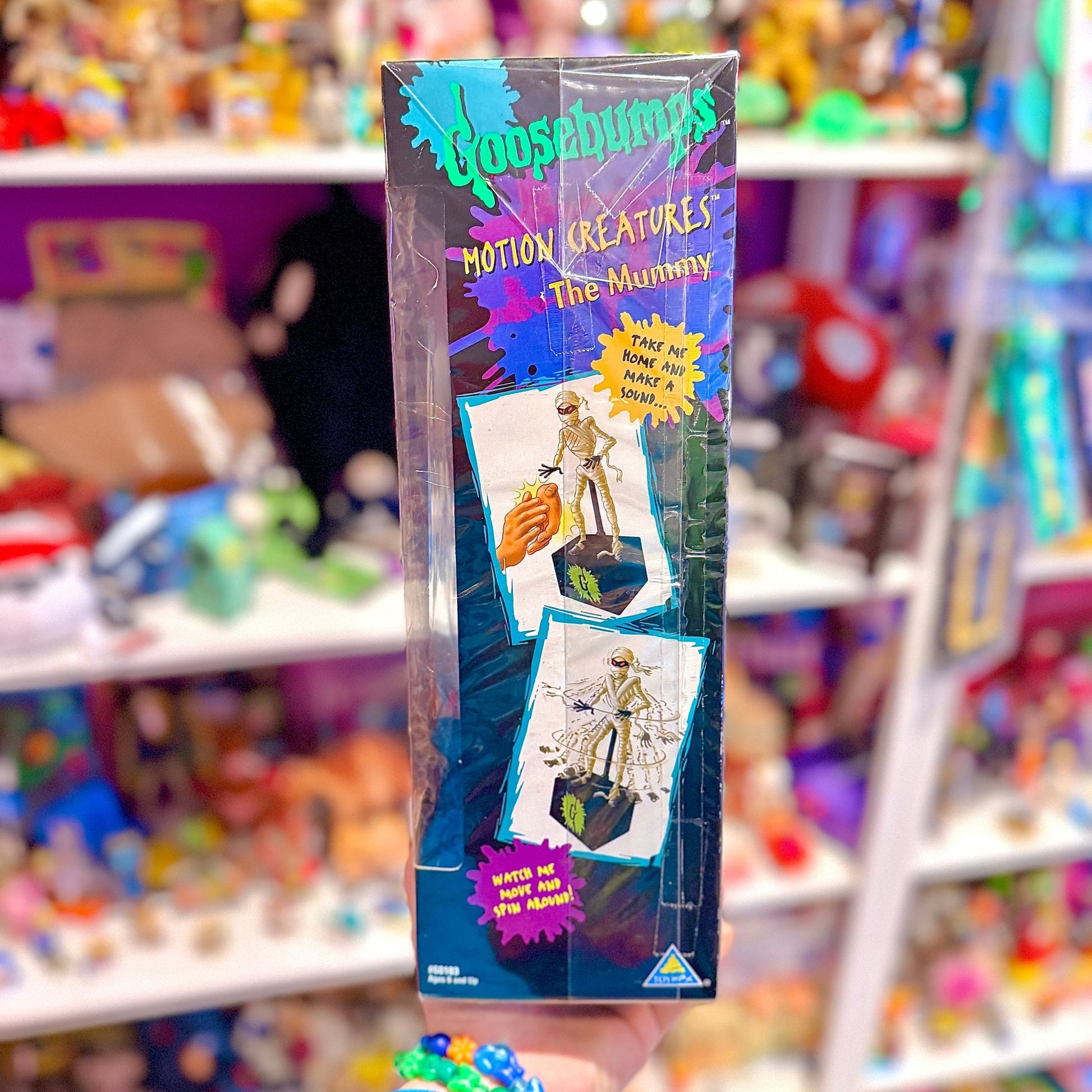 Goosebumps: Motion Creatures - The Mummy Moving Action Figure (90s) - PopCultGang