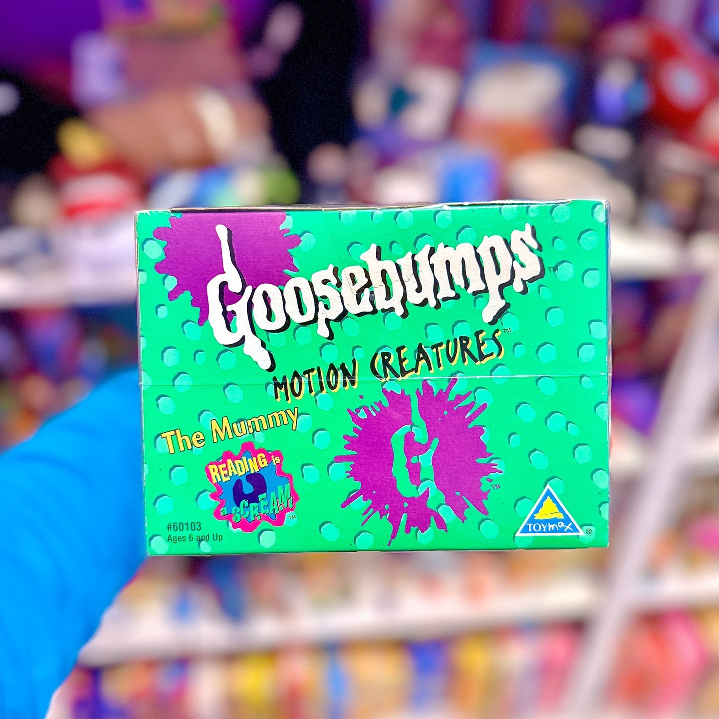 Goosebumps: Motion Creatures - The Mummy Moving Action Figure (90s) - PopCultGang