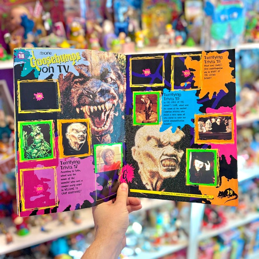 Goosebumps Panini Sticker Album (90s) - PopCultGang