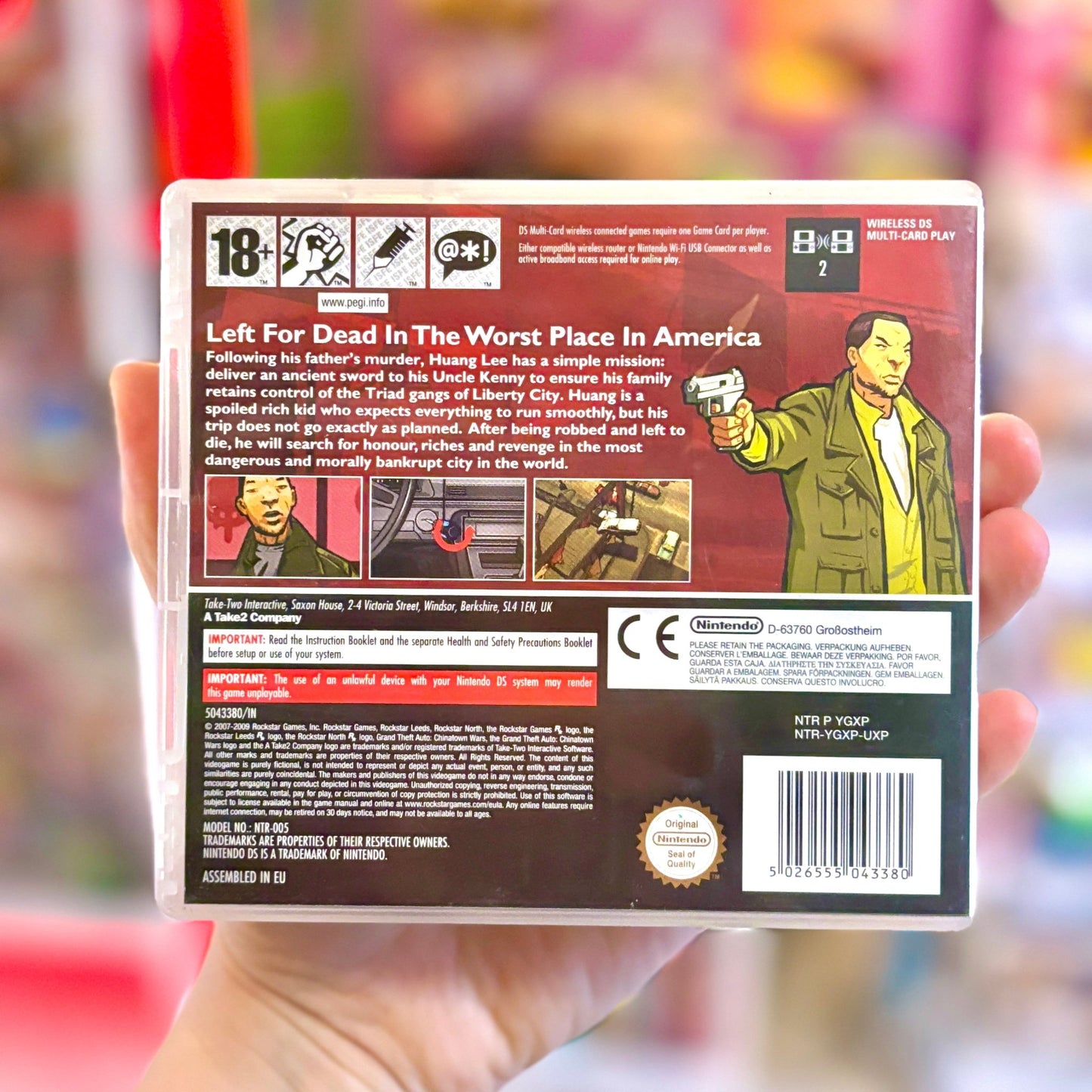 Grand Theft Auto: Chinatown Wars (Nintendo DS) - PopCultGang