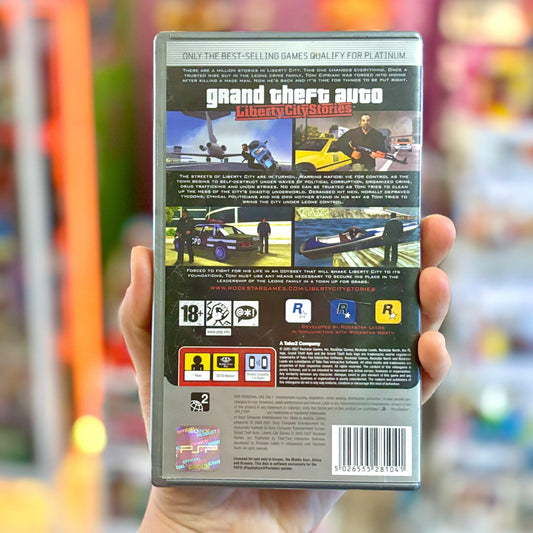 Grand Theft Auto: Liberty City Stories (Platinum, PSP) - PopCultGang