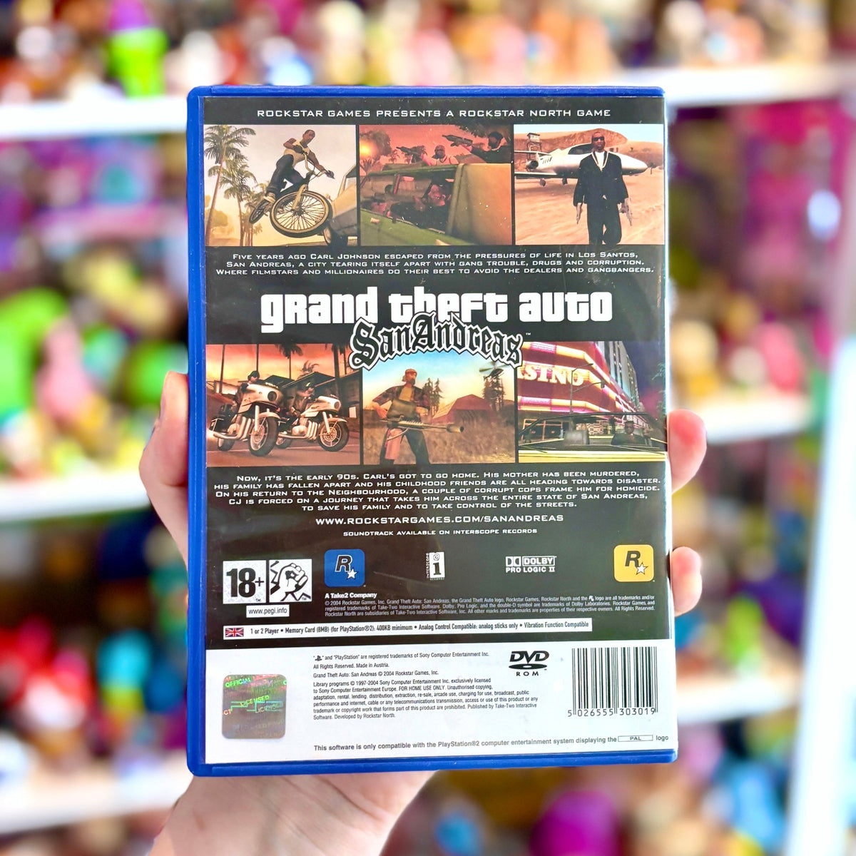 Grand Theft Auto: San Andreas (PS2) - PopCultGang