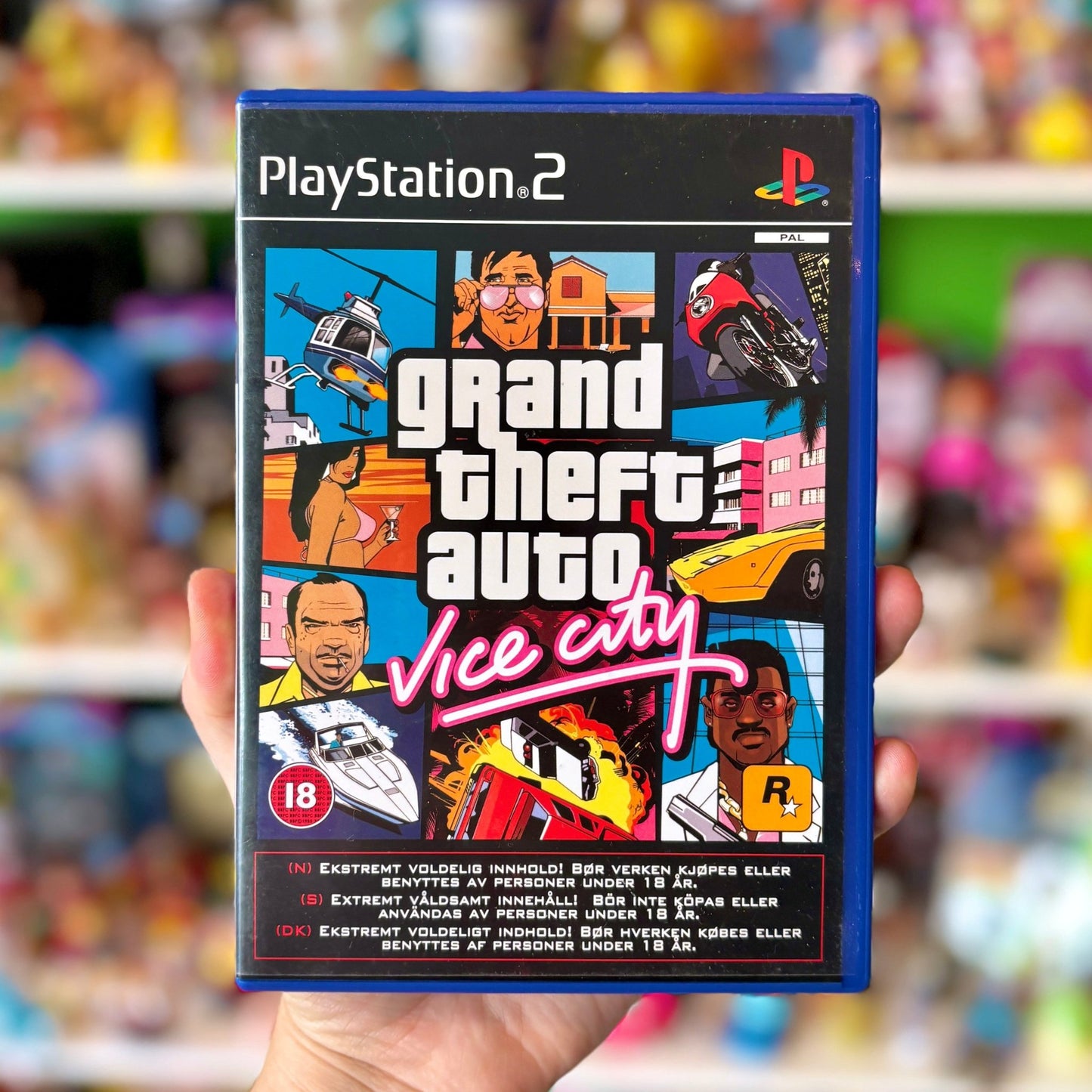 Grand Theft Auto: Vice City (Platinum, PS2) - PopCultGang