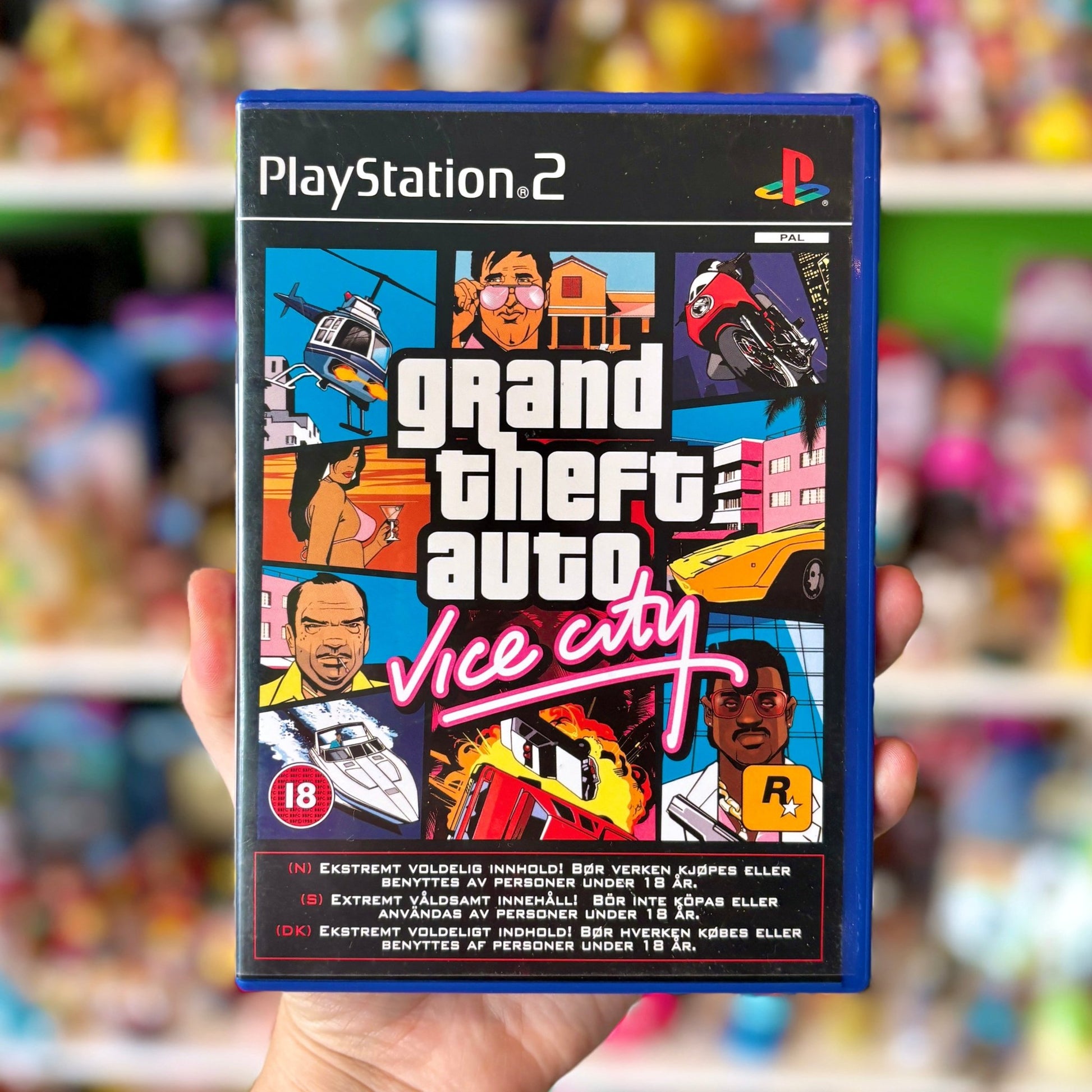 Grand Theft Auto: Vice City (Platinum, PS2) - PopCultGang