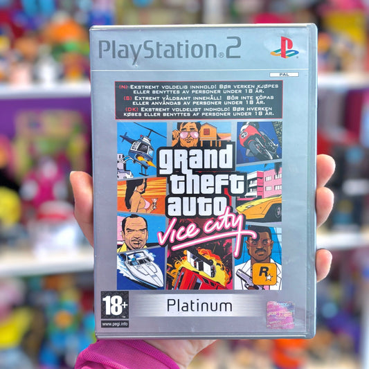 Grand Theft Auto: Vice City (Platinum, PS2) - PopCultGang