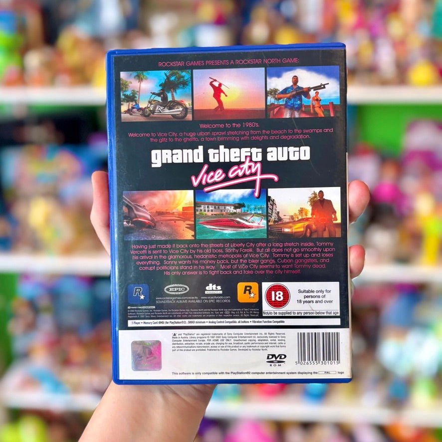 Grand Theft Auto: Vice City (Platinum, PS2) - PopCultGang