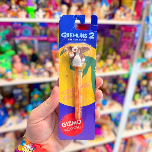 Gremlins 2: Gizmo Hanging Phone Strap (Japanese Exclusive, Warner Bros., 1997) - PopCultGang