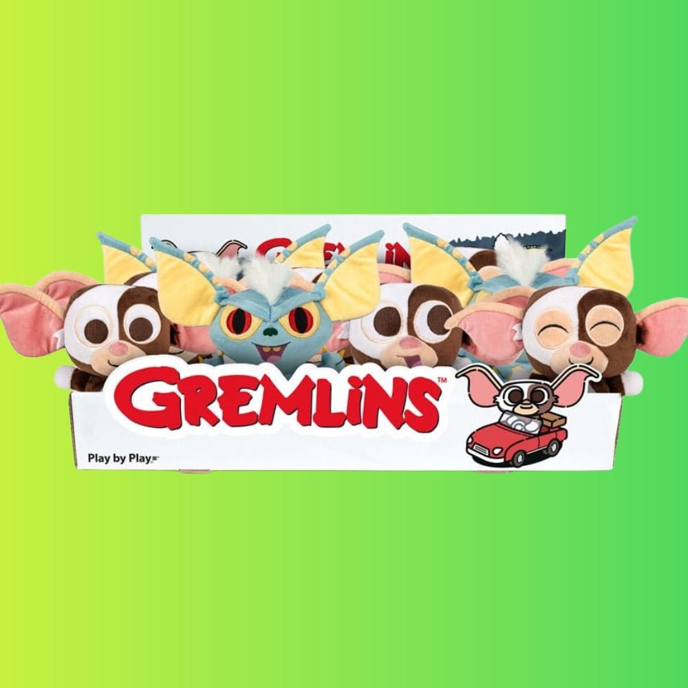 Gremlins: Gizmo Stripe 19 cm Plush Figure (Play By Play) - PopCultGang