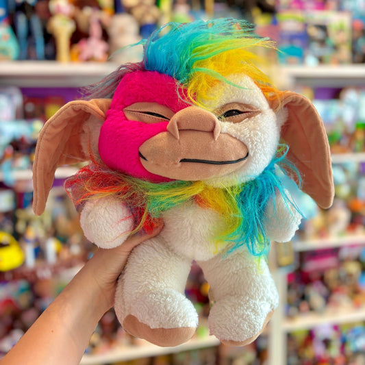 Gremlins: Ugly Bootleg Gizmo Rainbow Hair Plush (90s?) - PopCultGang