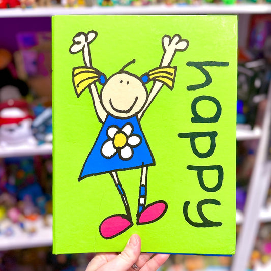 Groovy Chick "Happy" Green Ring - Binder (2000s) - PopCultGang
