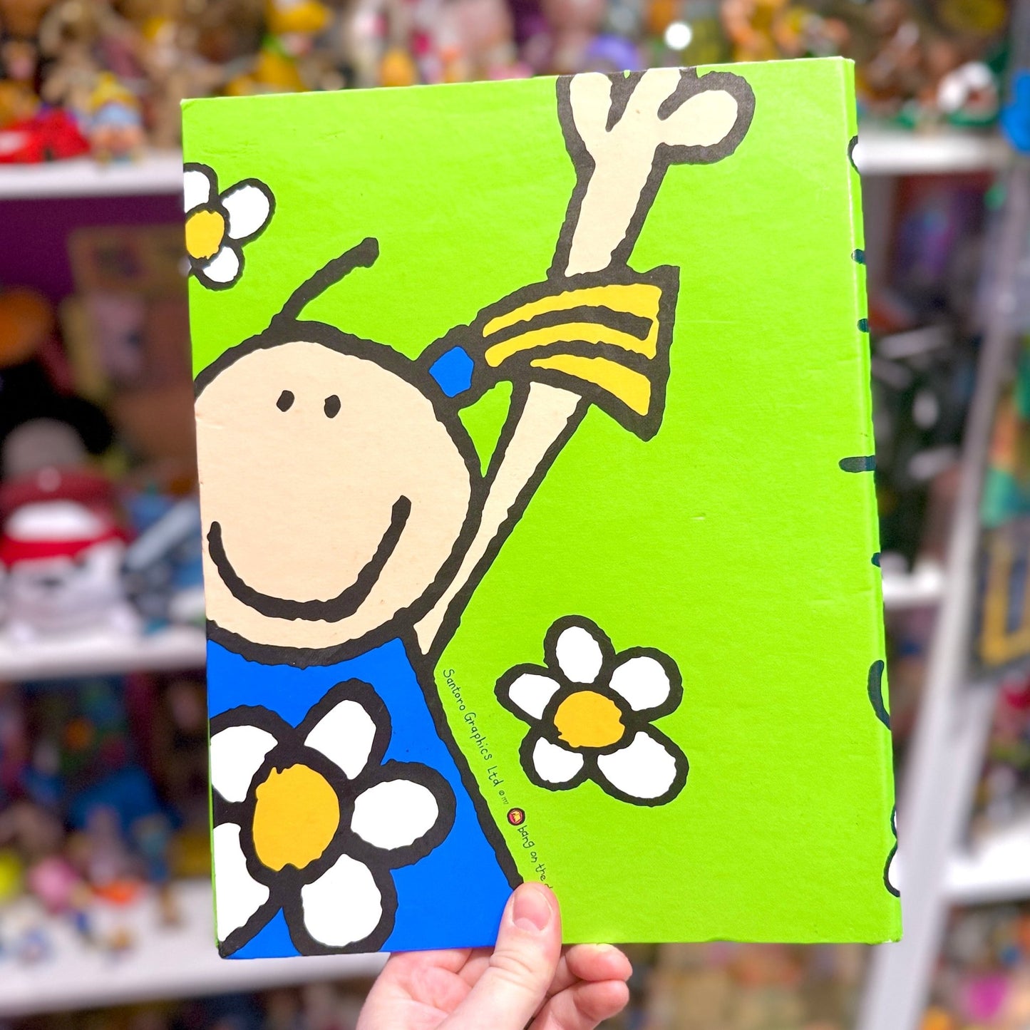 Groovy Chick "Happy" Green Ring - Binder (2000s) - PopCultGang