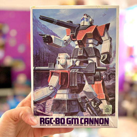 Gundam Mobile Suit 1/144 RGC - 80 Jim Cannon MSV No.5 (Bandai, 80s) - PopCultGang