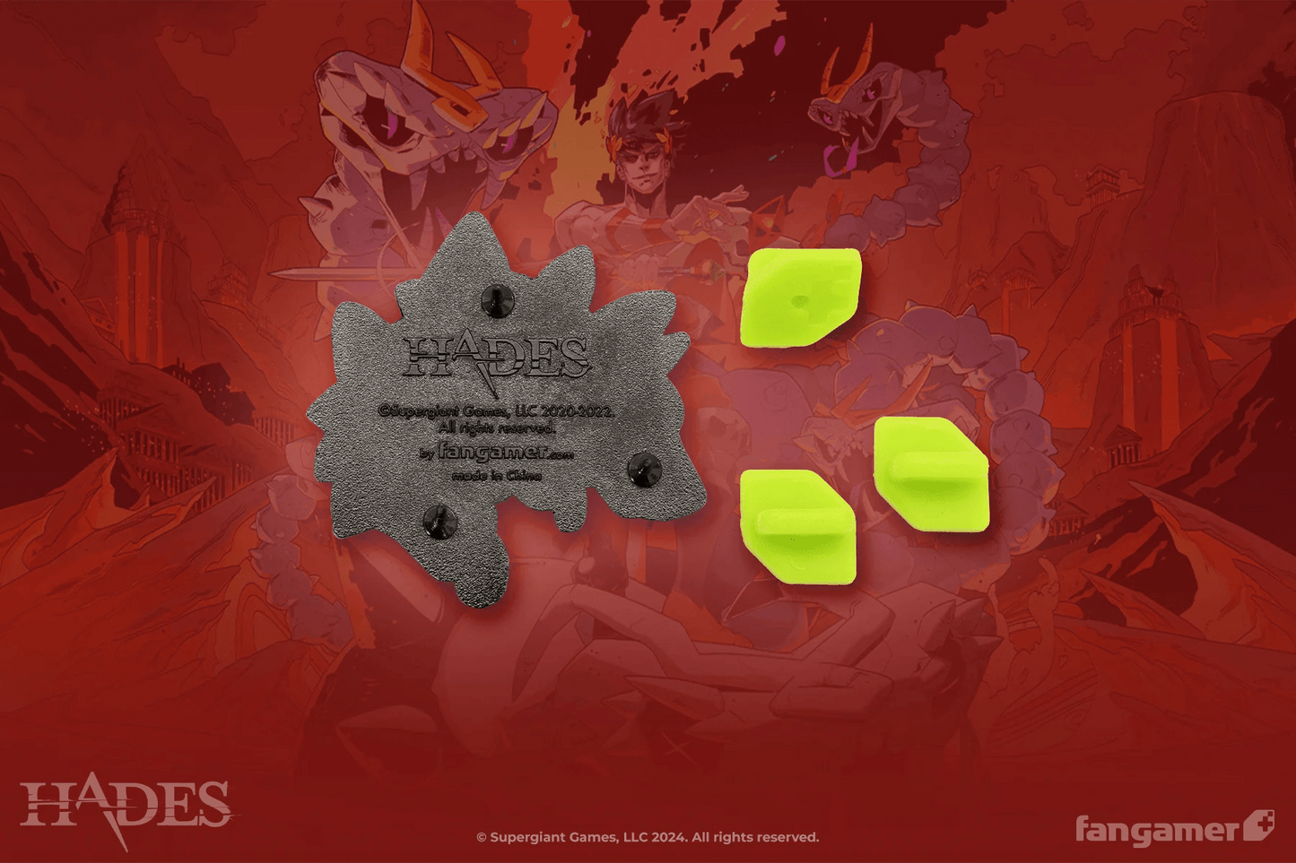 Hades - Ceberus Enamel Pin (Fangamer) - PopCultGang