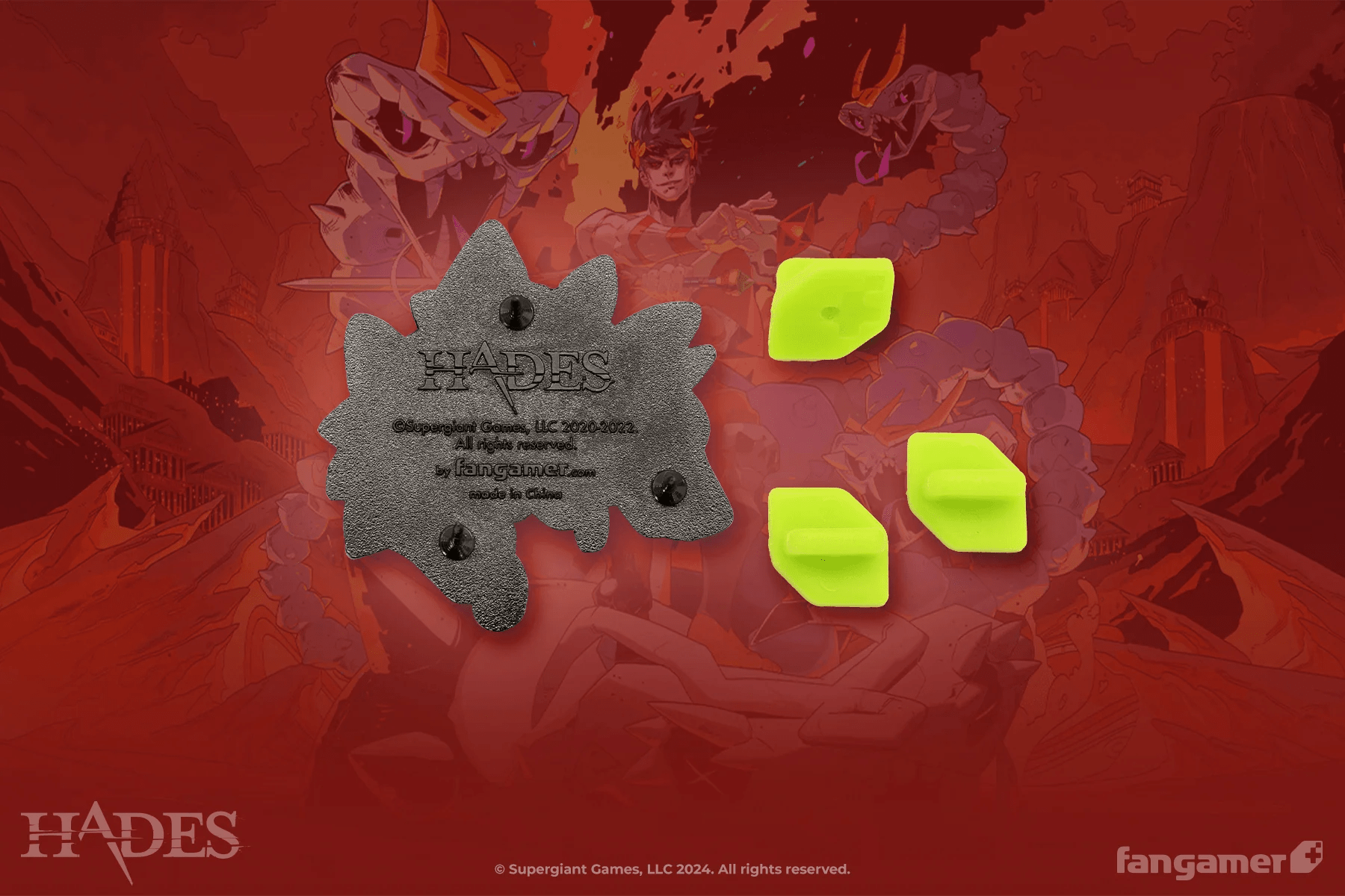 Hades - Ceberus Enamel Pin (Fangamer) - PopCultGang