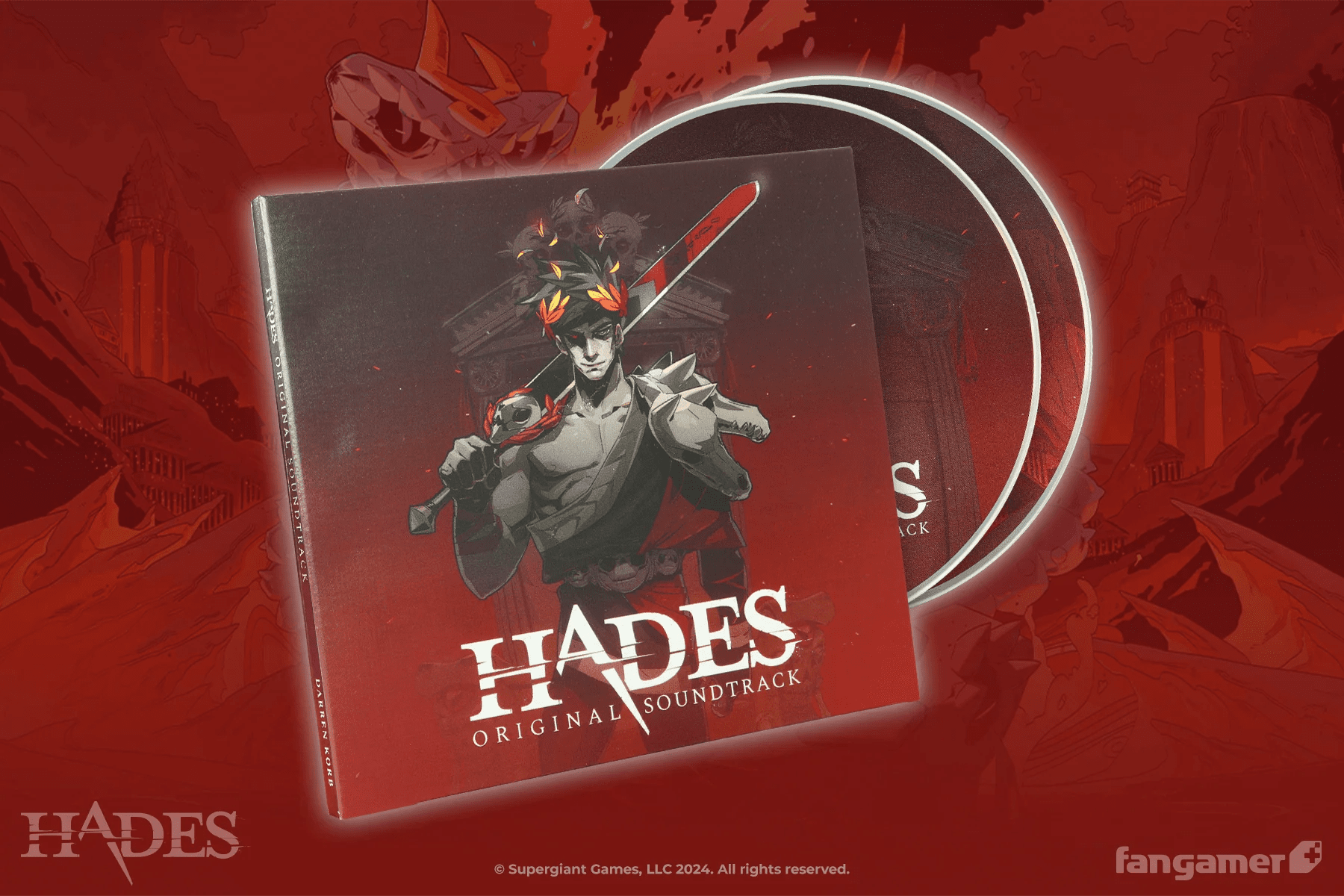 Hades: Original Soundtrack CD (Fangamer) - PopCultGang