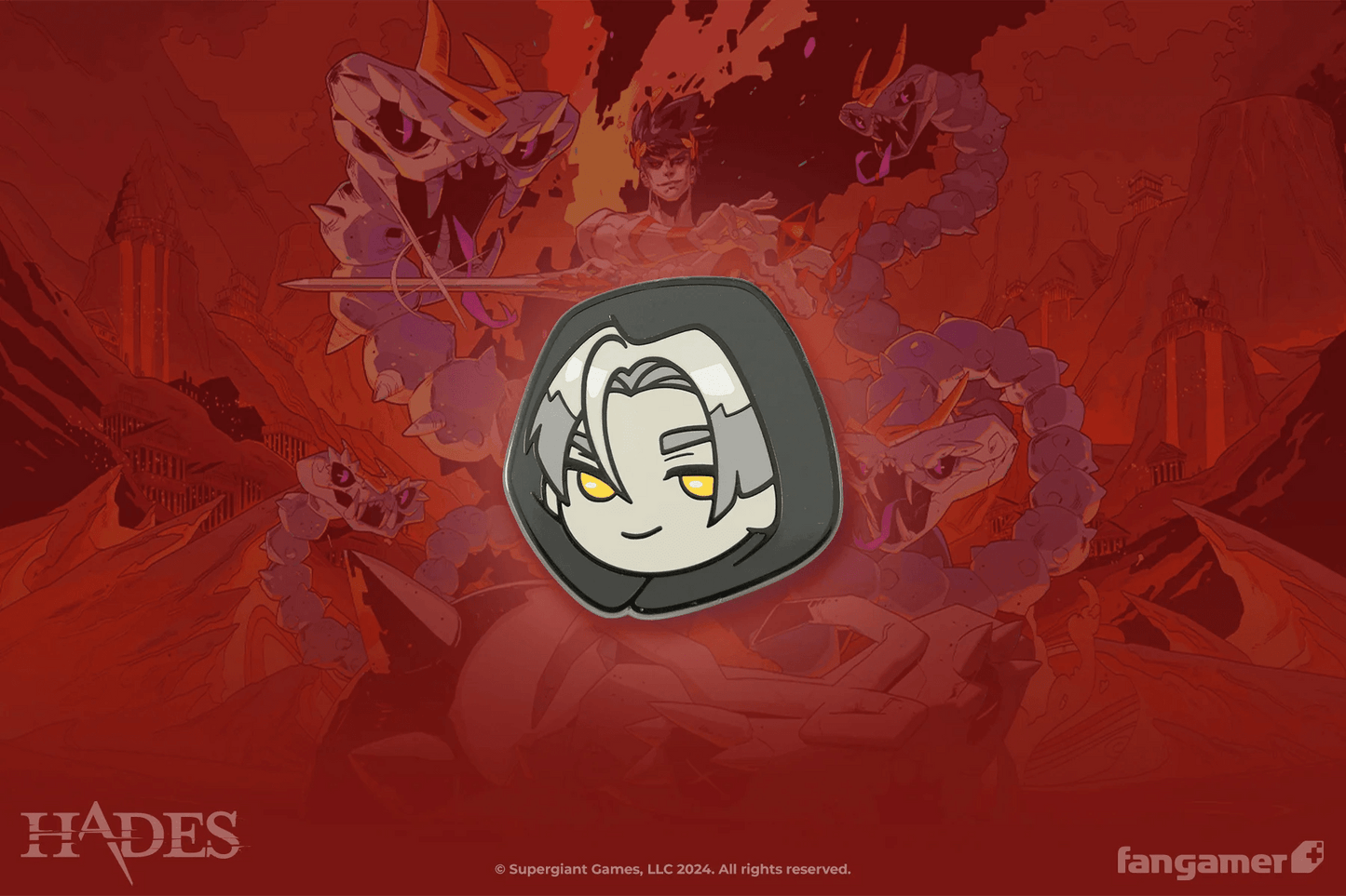 Hades - Thanatos Enamel Pin (Fangamer) - PopCultGang