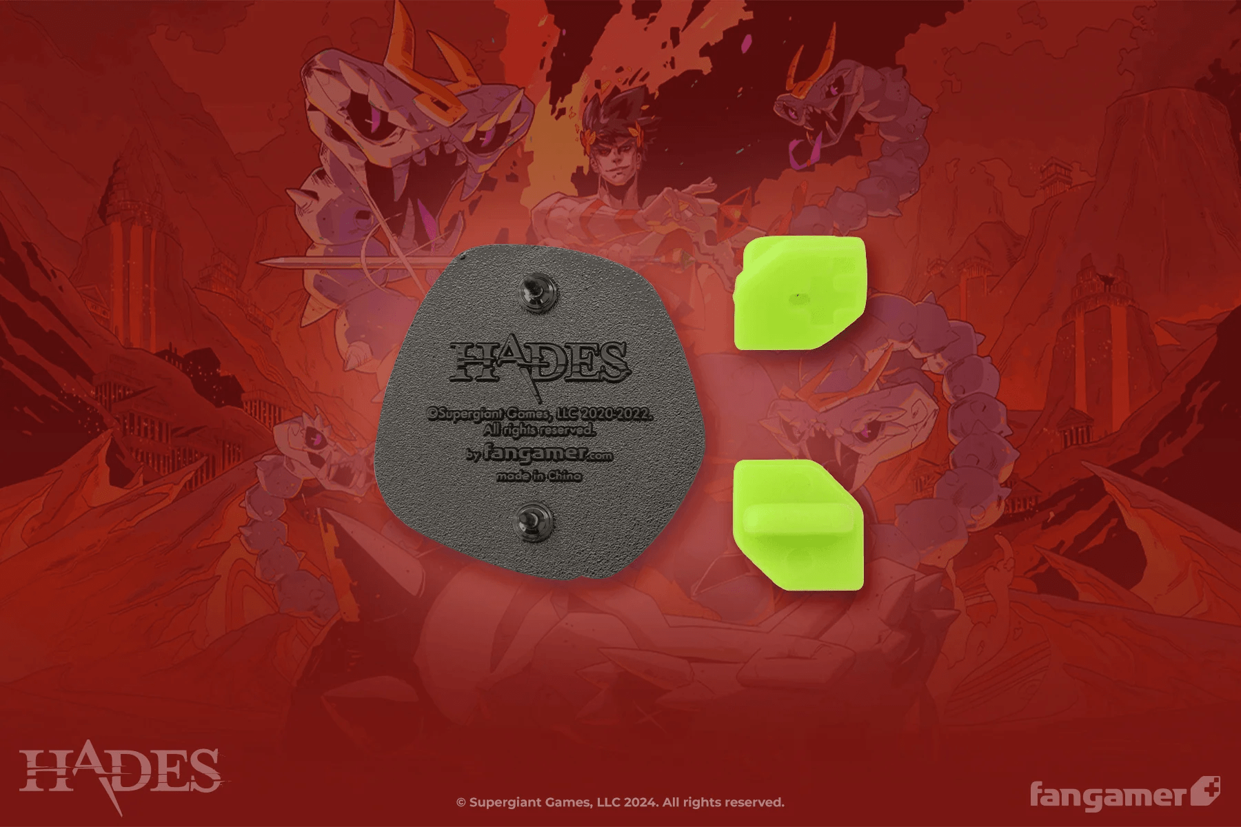 Hades - Thanatos Enamel Pin (Fangamer) - PopCultGang