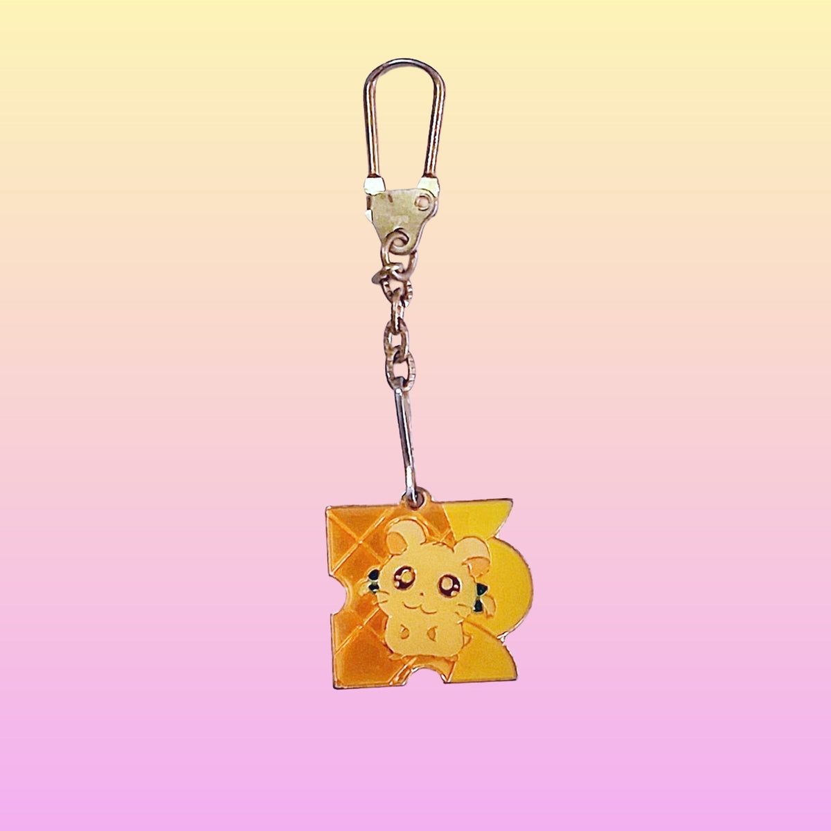 Hamtaro: Bijou Metal Charm - Mini Keychain (2000s) - PopCultGang