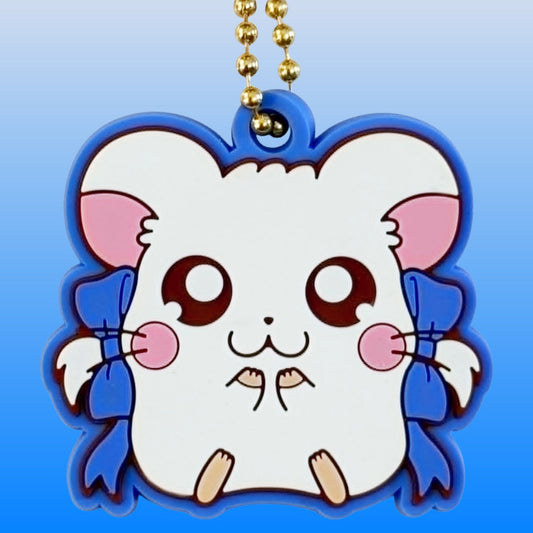 Hamtaro: Bijou Rubber Keychain (Shopro, 2010s) - PopCultGang