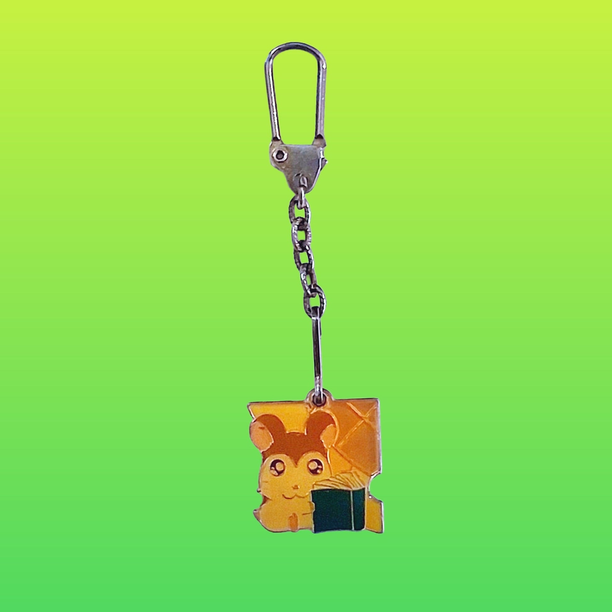 Hamtaro: Maxwell Metal Charm - Mini Keychain (2000s) - PopCultGang