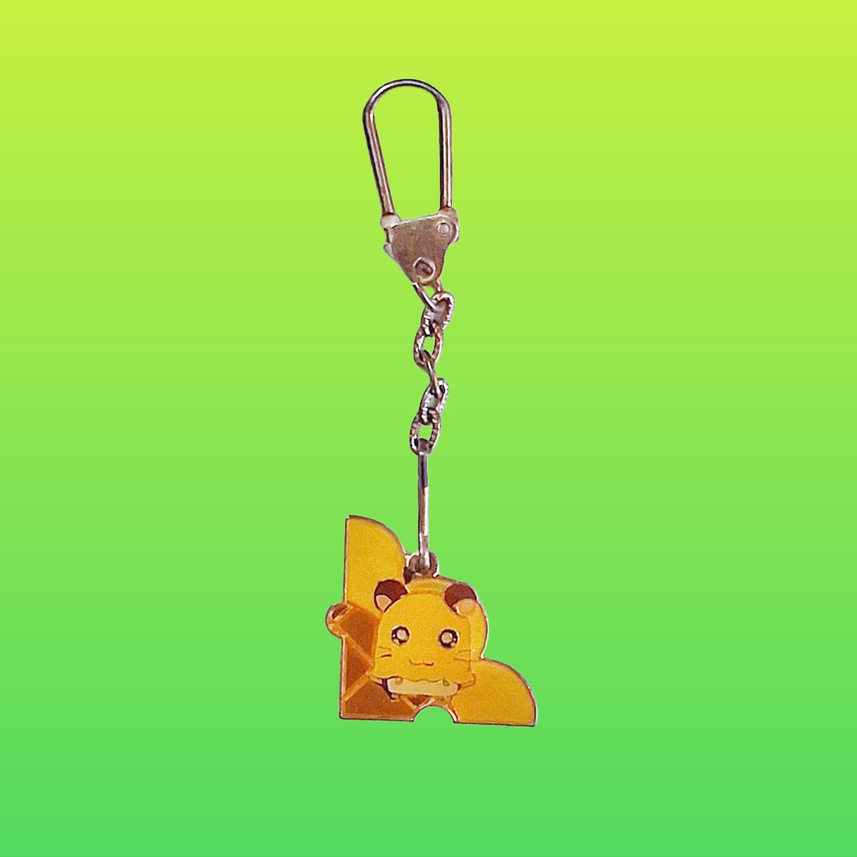Hamtaro: Penelope Metal Charm - Mini Keychain (2000s) - PopCultGang
