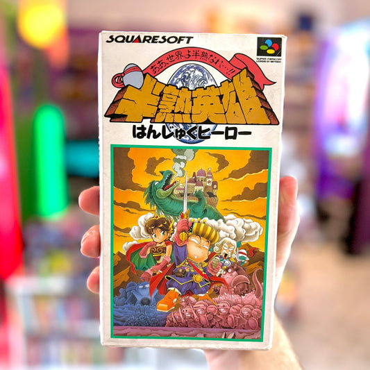 Hanjuku Hero (CIB, Super Famicom) - PopCultGang