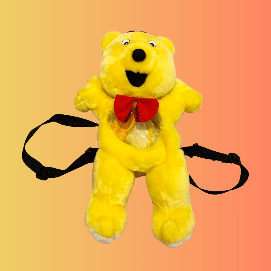 Haribo Goldbear Plush Backpack (90s) - PopCultGang