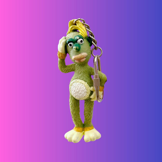 Harry DSB Mascot Puppet - Solvej Keychains (danish ad, 2000s) - PopCultGang