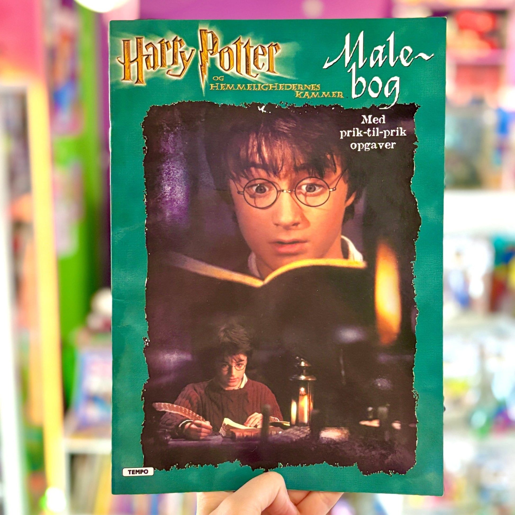 Harry Potter & Chamber of Secrets - Color Dot - to - Dot Booklet (2000s) - PopCultGang