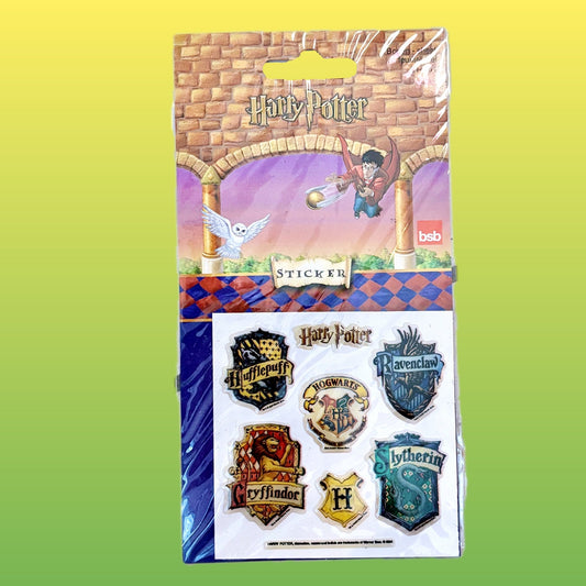 Harry Potter: House Emblem Stickers (BSB, 2001) - PopCultGang