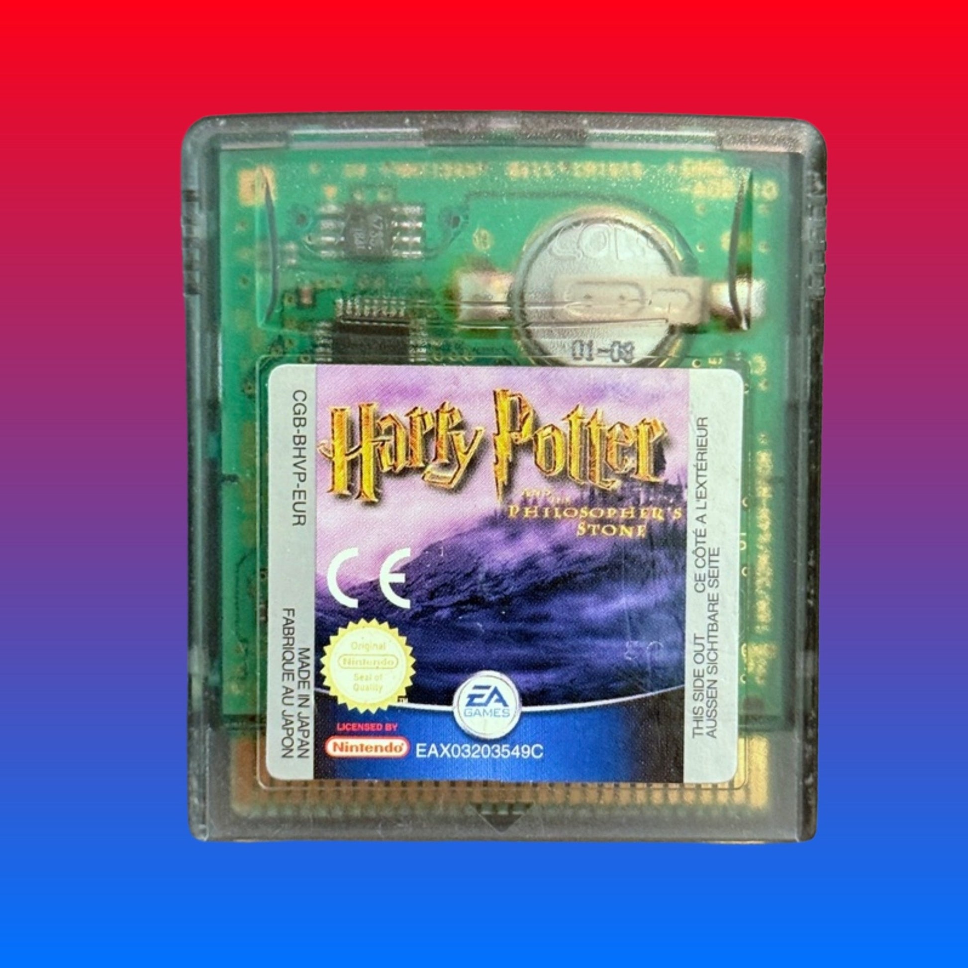 Harry Potter & The Philosopher's Stone (Gameboy Color) - PopCultGang