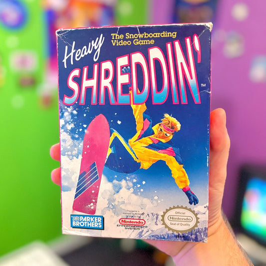 Heavy Shreddin' (NES, boxed, NTSC) - PopCultGang