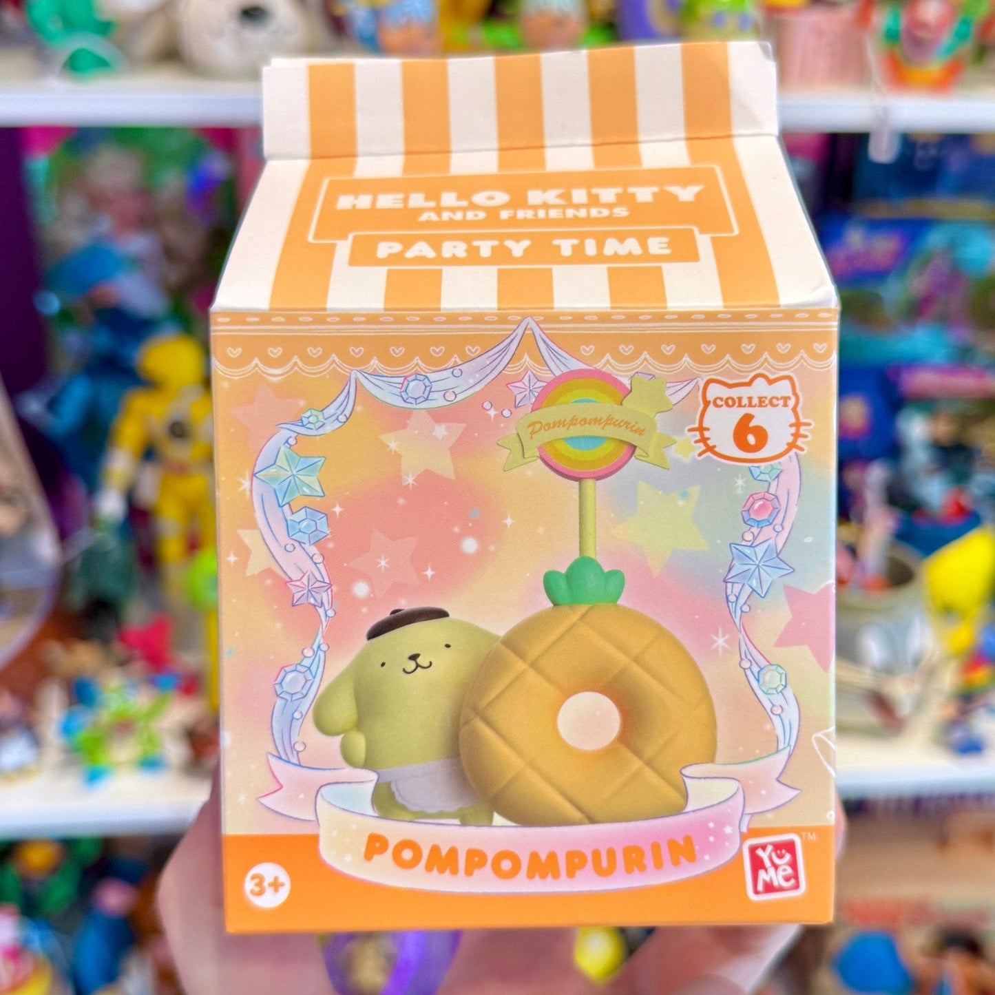 Hello Kitty and Friends: Pompompurin - Sanrio Memo Stand Party Time Series Mini Figures - PopCultGang