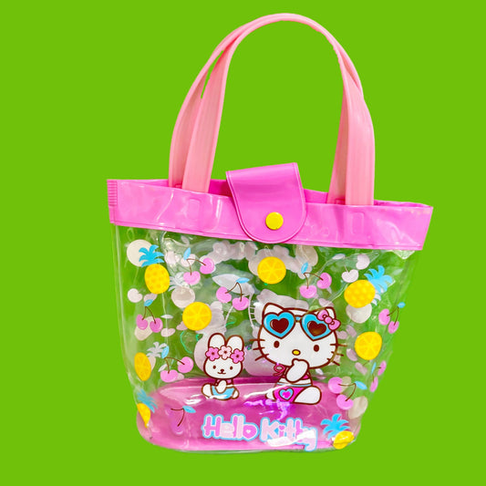 Hello Kitty Transparent Beachbag (2000s) - PopCultGang